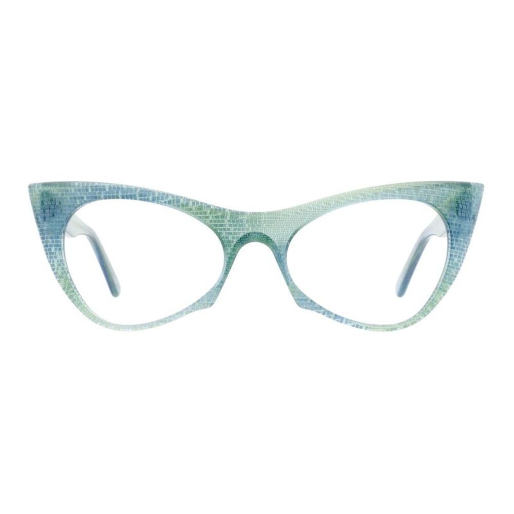 Andy Wolf Turquoise Acetate Glasses Women's (Frames)
